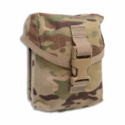 USGI Sekri OCP Multicam MOLLE IFAK Individual First Aid Kit with Insert