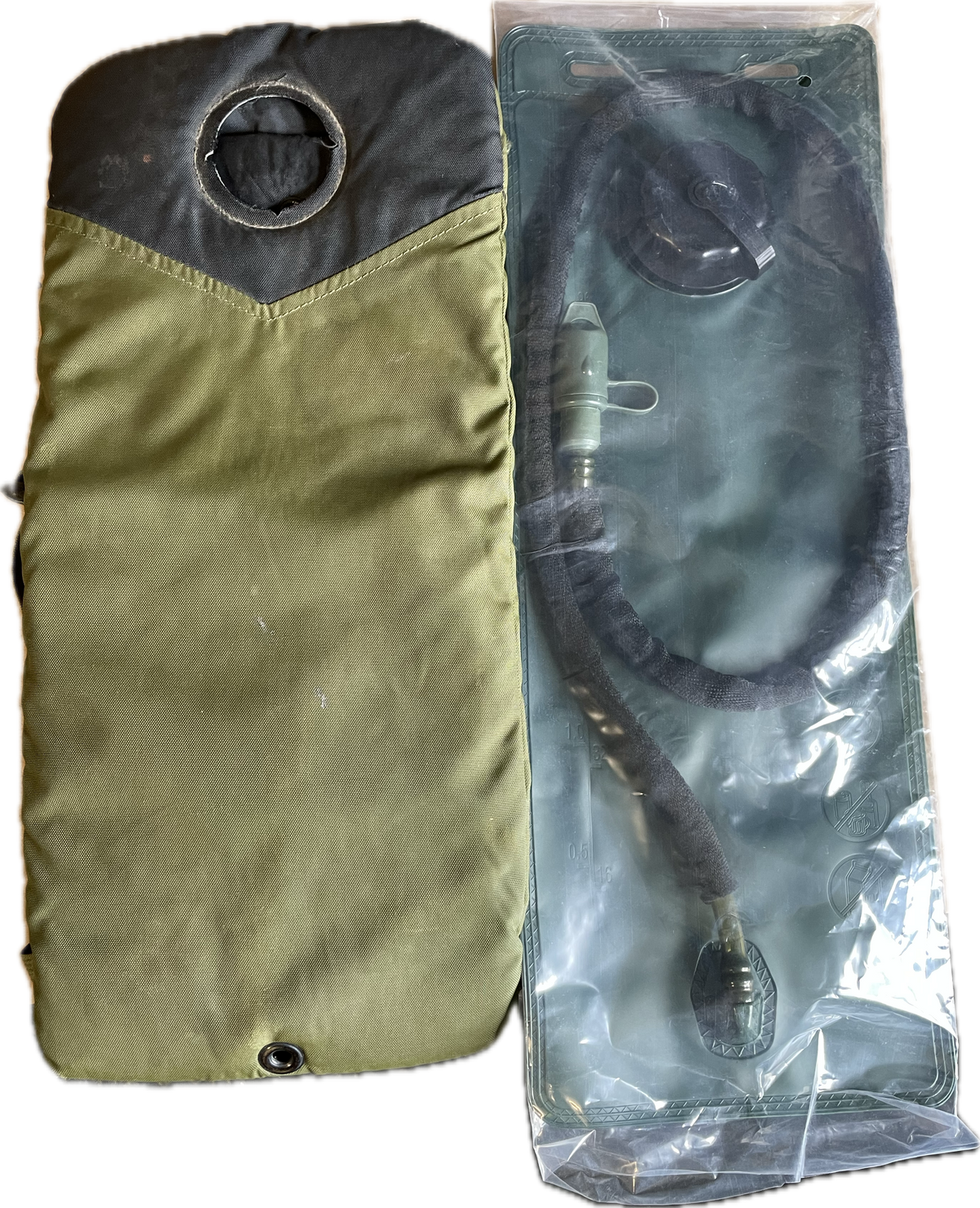USGI Army ILBE OD Green Storm Hydration Carrier 100 OZ 3L System w New Bladder