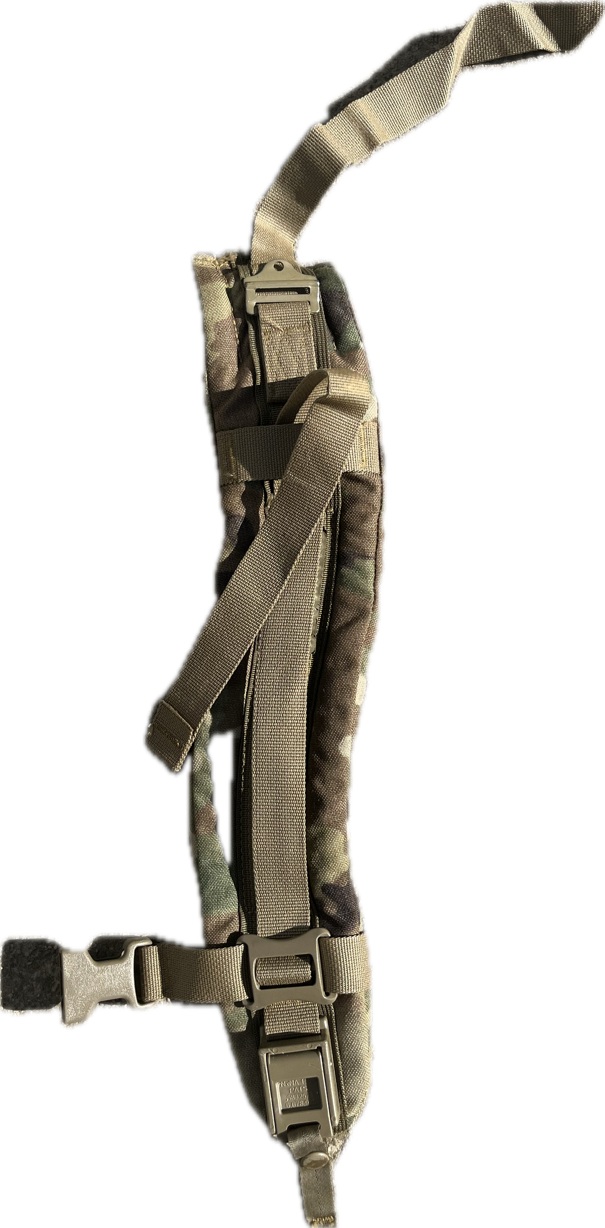 LEFT - US Army OCP Molle 4000 Airborne Rucksack Shoulder Strap Multicam USGI