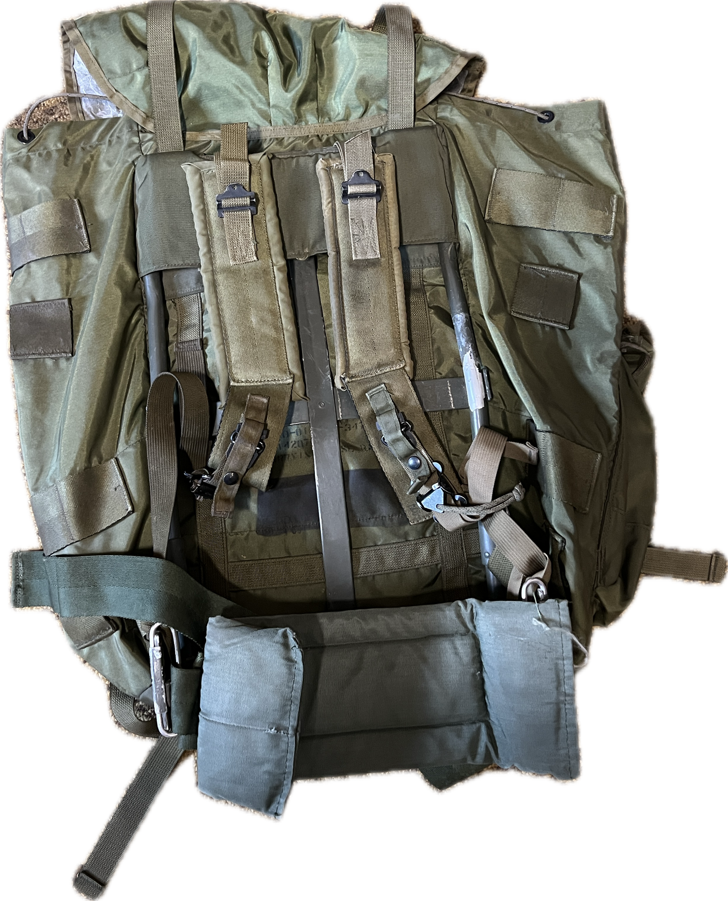 FAIR USGI Large ALICE Field Pack w/FRAME Complete Combat Backpack LC-1 Rucksack
