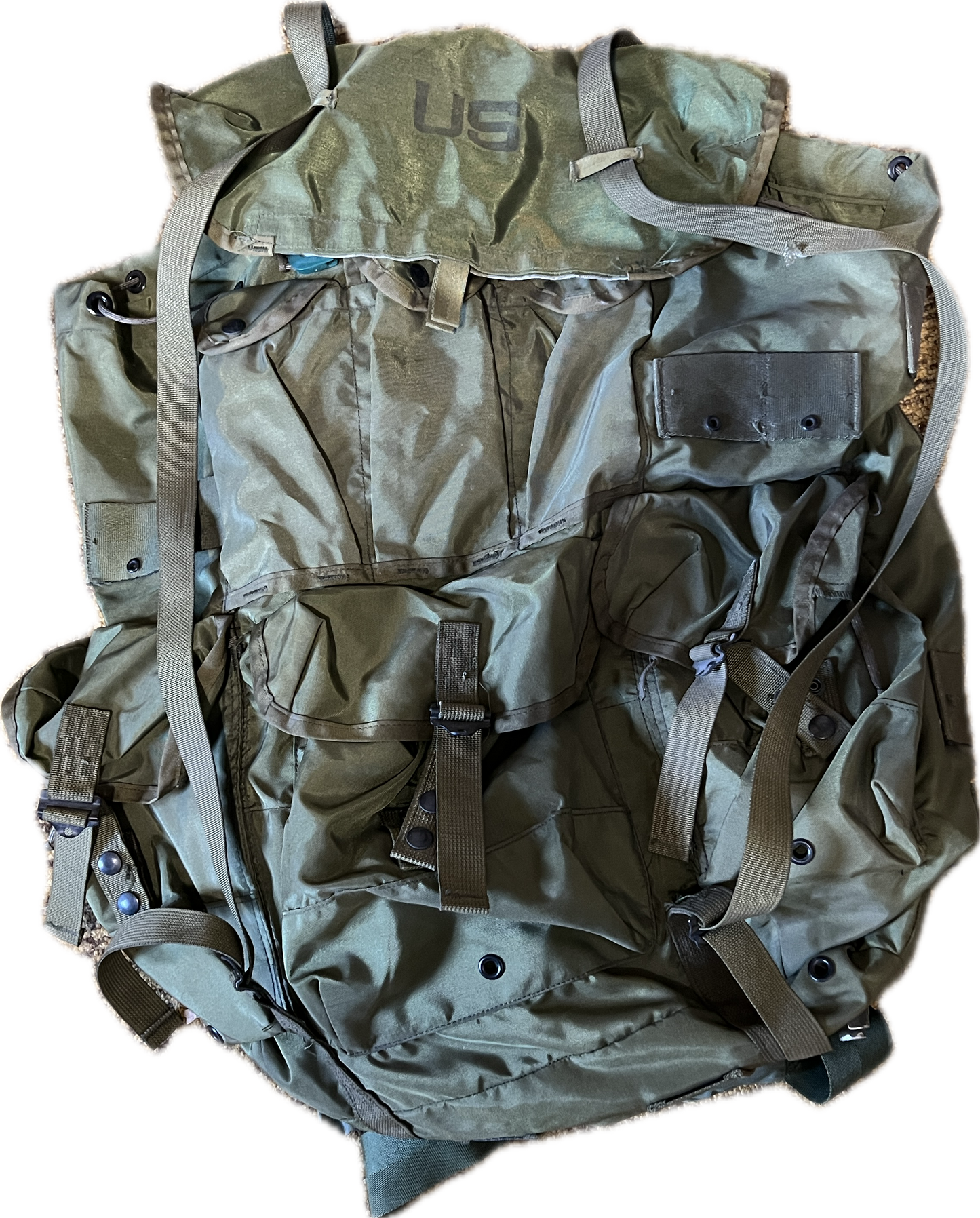 FAIR USGI Large ALICE Field Pack w/FRAME Complete Combat Backpack LC-1 Rucksack