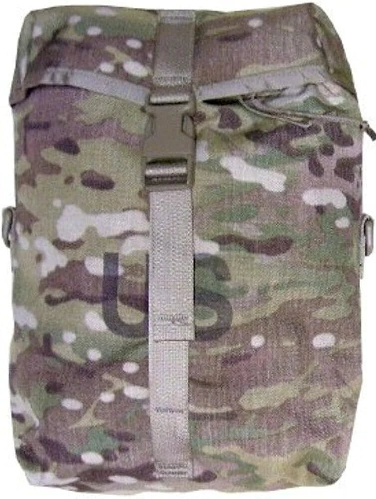 2 Pack USGI Military MOLLE II OCP Multicam Sustainment Pouch 8465-01-580-1563