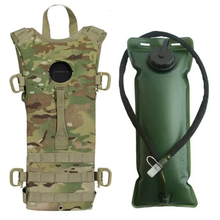 NEW US Military OCP Multicam MOLLE Hydration Carrier with Bladder