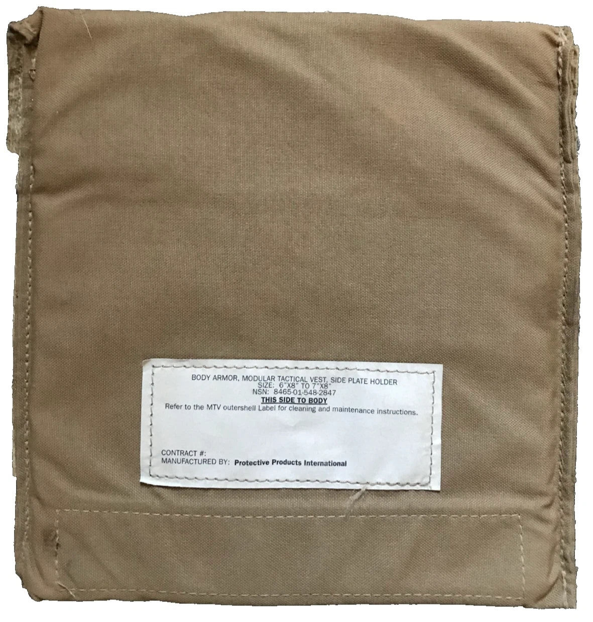 2 Pack USMC MTV Modular Tactical Vest Side Plate Carrier Coyote with SOFT INSERT
