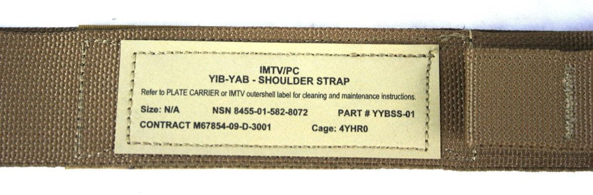 2 Pack US Military USMC IMTV / PC Yib-Yab Shoulder Strap NSN 8455-01-582-8072