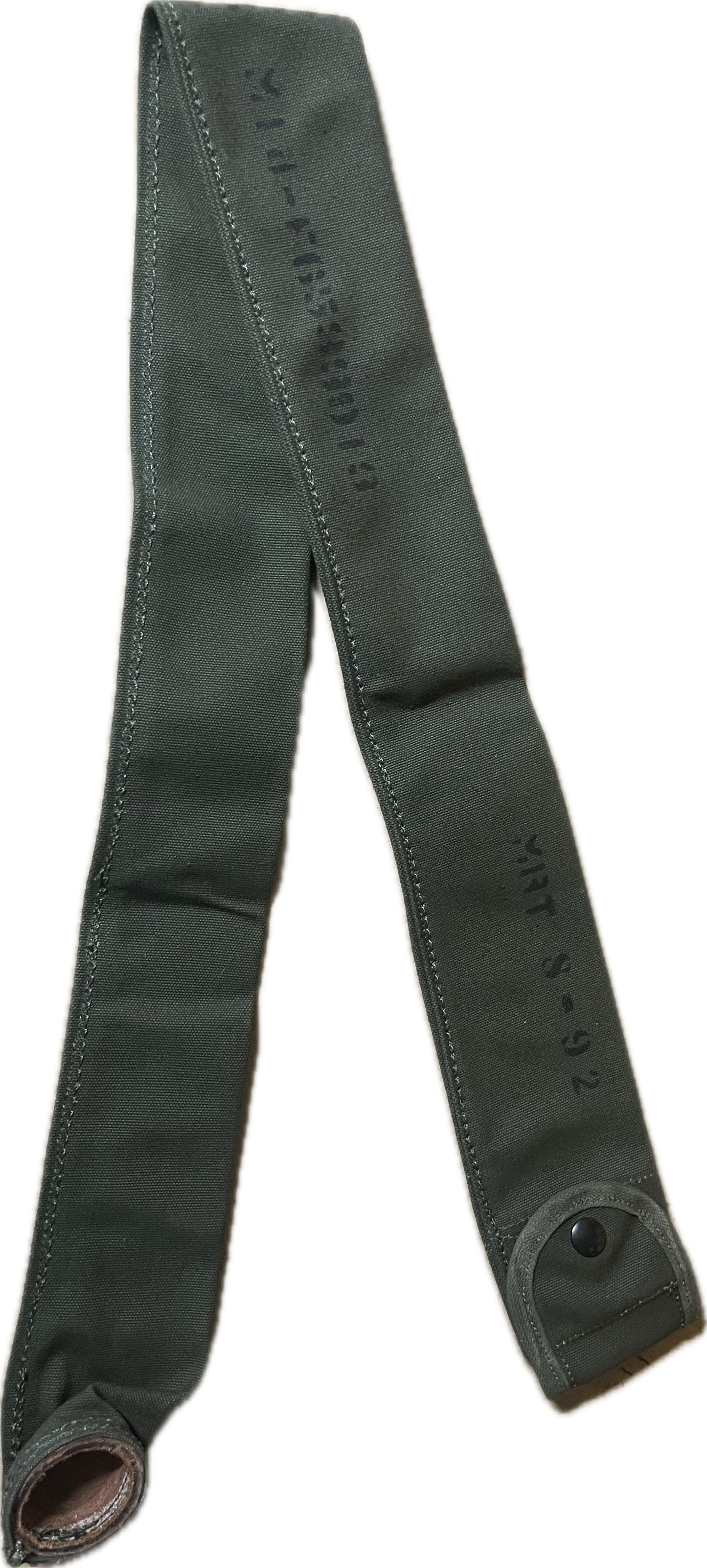 NEW USGI Military Spare Barrel Cover Green Canvas Heavy Duty