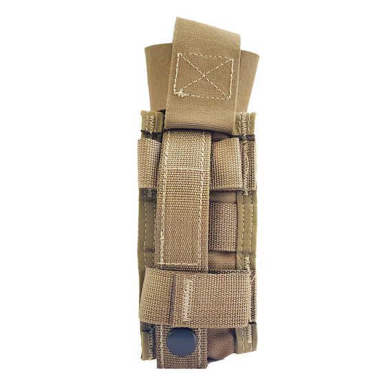 2 Pack USMC Tourniquet TQ Pouch Coyote MOLLE / PALS