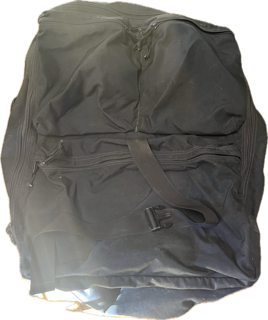 USGI Trauma Sheet Medical Kit Bag Pack Black with Shoulder Straps EMPTY