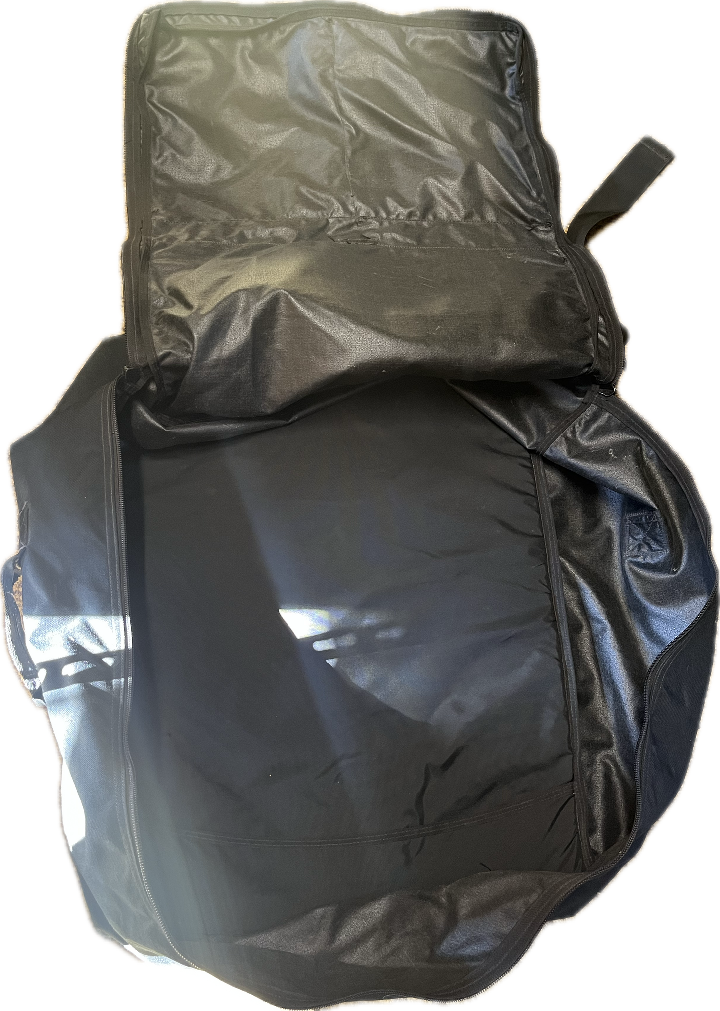 USGI Trauma Sheet Medical Kit Bag Pack Black with Shoulder Straps EMPTY