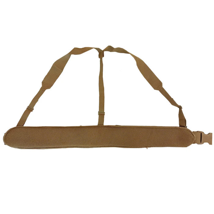 USMC Coyote Sub Belt With Suspenders LARGE War Belt
