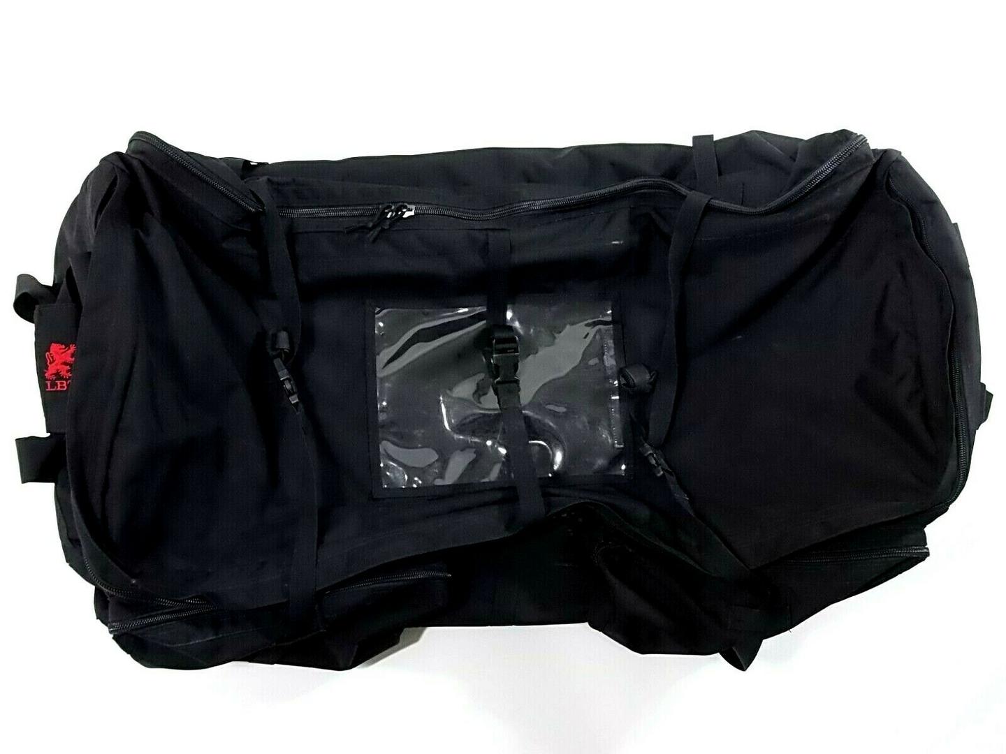READ London Bridge Trading LBT-2467 Black Large Wheeled Loadout Deployment Bag