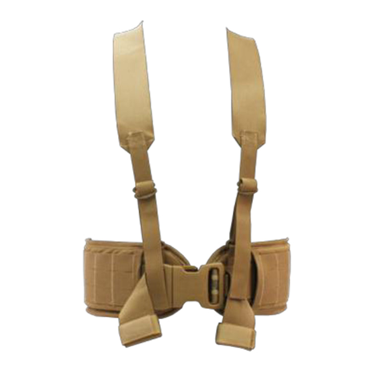 USMC Coyote Sub Belt With Suspenders SMALL War Belt