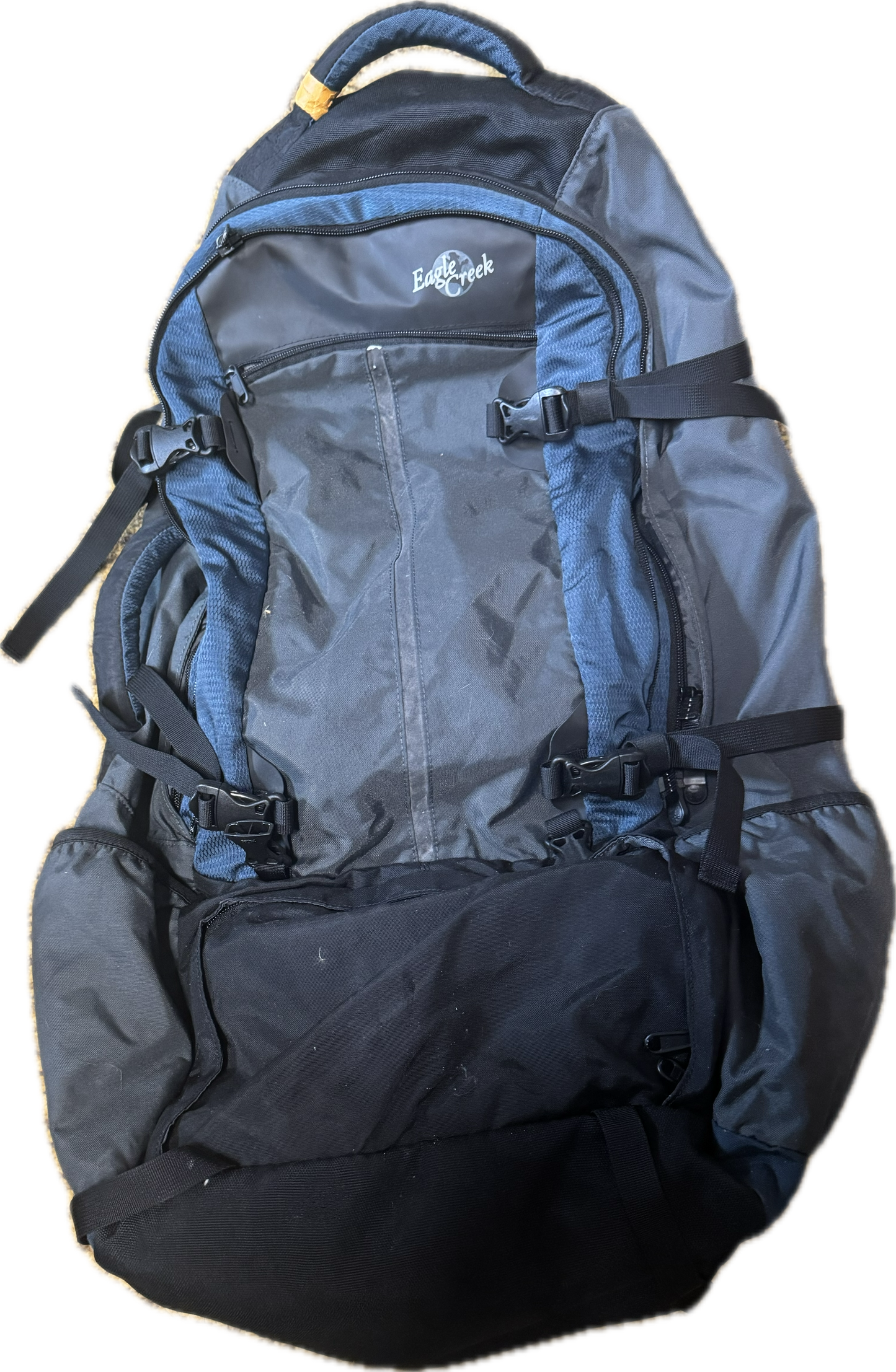READ Eagle Creek Grand Voyage 90 Liter Night Sky Stratus Convertible w/ Day Pack