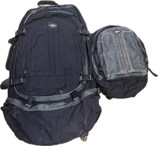 Eagle Creek Travel XL Convertible Bag Backpack Black W/ Day Pak #8