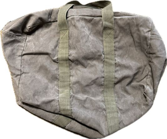 Vintage OG Canvas Flyers Aviator's Kit Bag Military Flight Duffle Retro