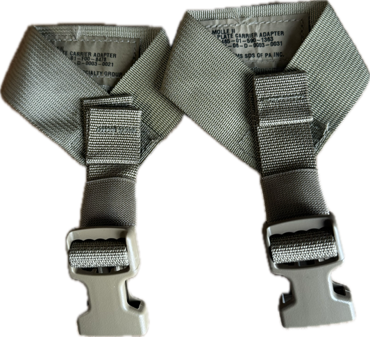 2 PACK MOLLE II W2 OCP TAN TACTICAL ASSAULT PANEL TAP PLATE CARRIER ADAPTERS