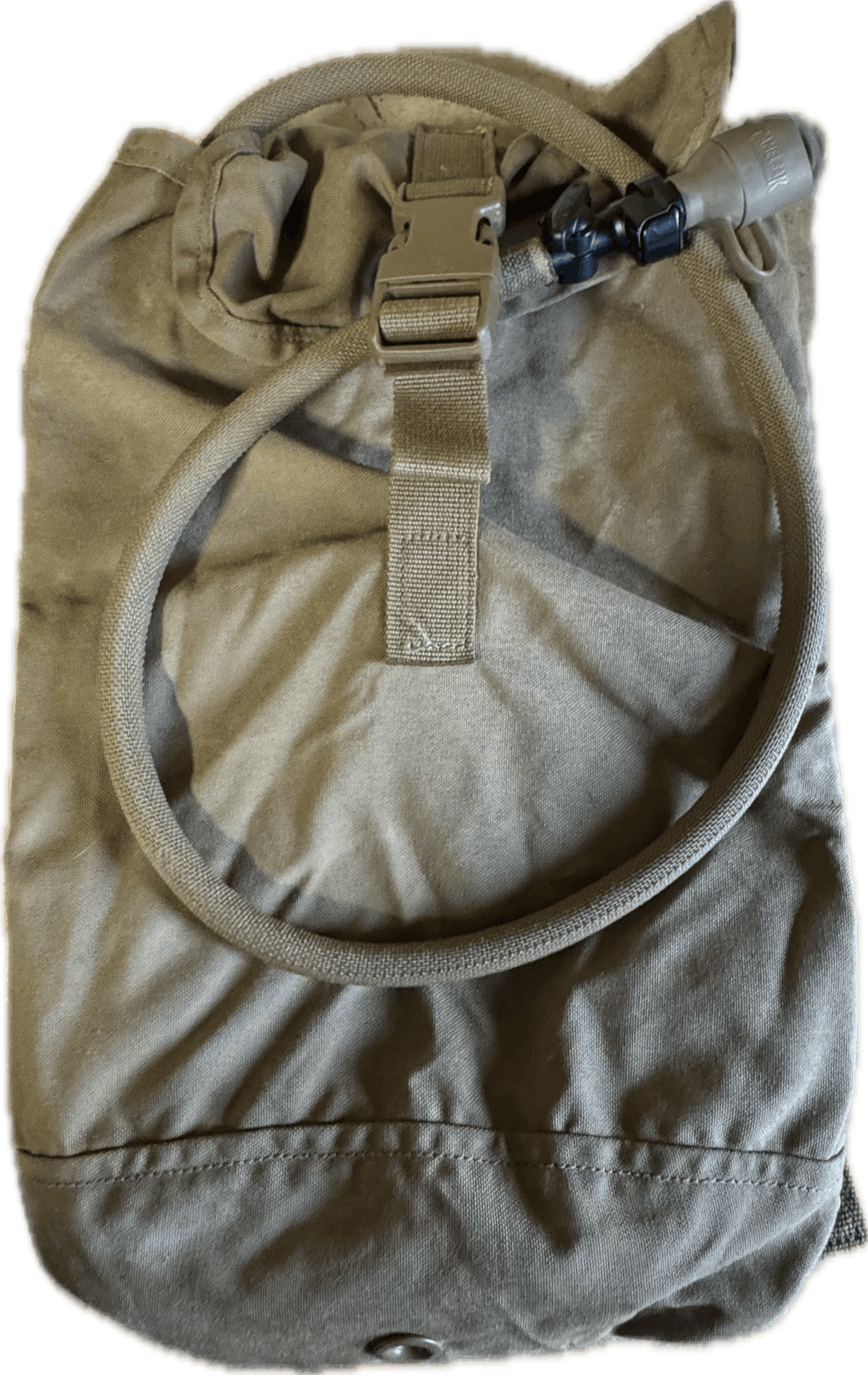 NEW USMC Coyote FILBE Hydration Pouch & USED 3L Camelbak Bladder Tan
