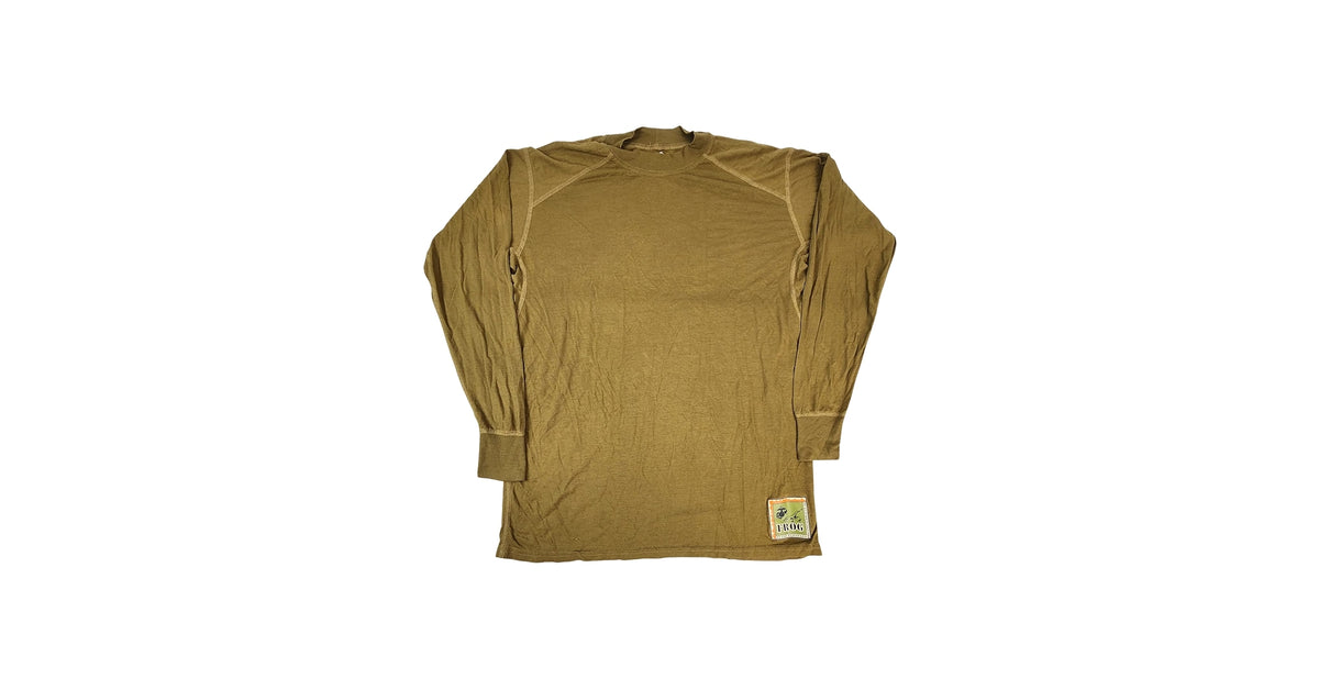 NEW USMC FROG Silk Weight Base Layer Thermal Top Shirt