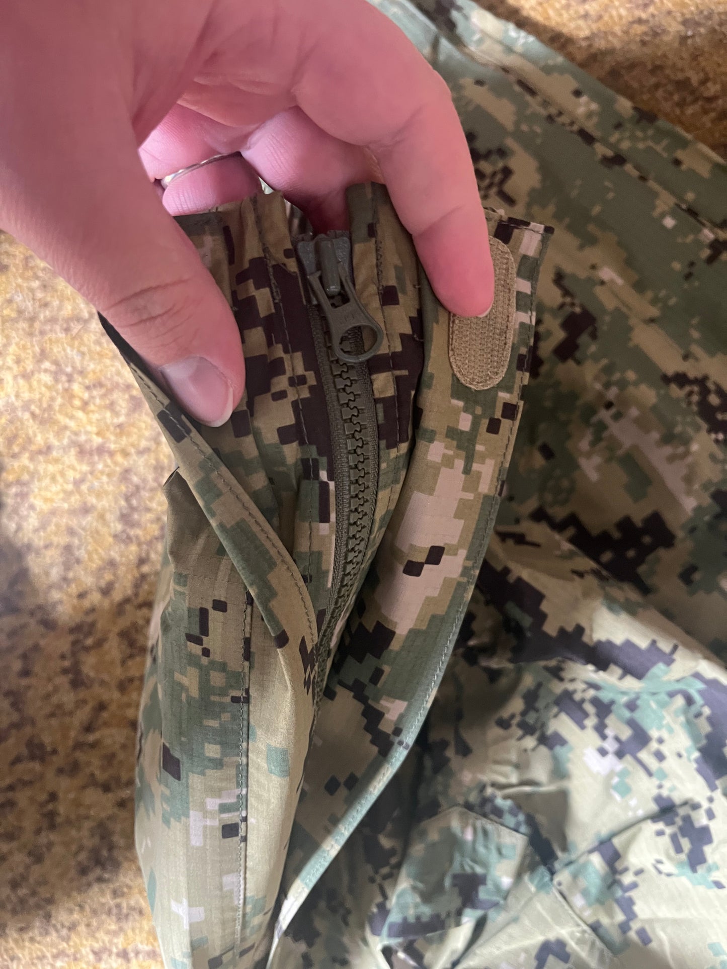 USGI K-L Mfg. Gore-Tex Outer Pants Liner MARPAT X-LARGE