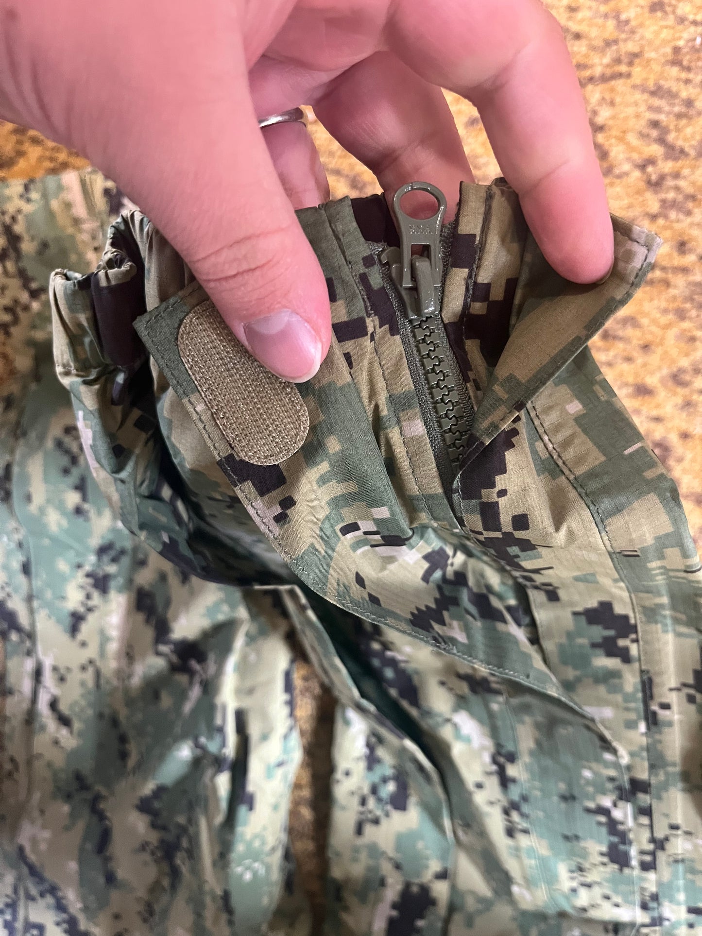 USGI K-L Mfg. Gore-Tex Outer Pants Liner MARPAT X-LARGE