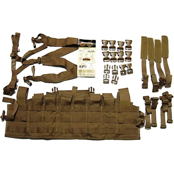 USMC Chest Rig Tactical Assault Panel TAP MOLLE Coyote Brown USGI
