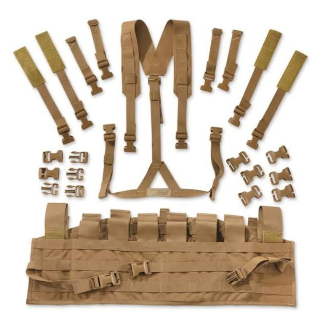 USMC Chest Rig Tactical Assault Panel TAP MOLLE Coyote Brown USGI