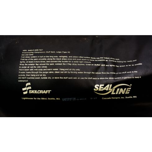 USGI Skilcraft Seal Line Waterproofing Large Stuff Sack Type VI