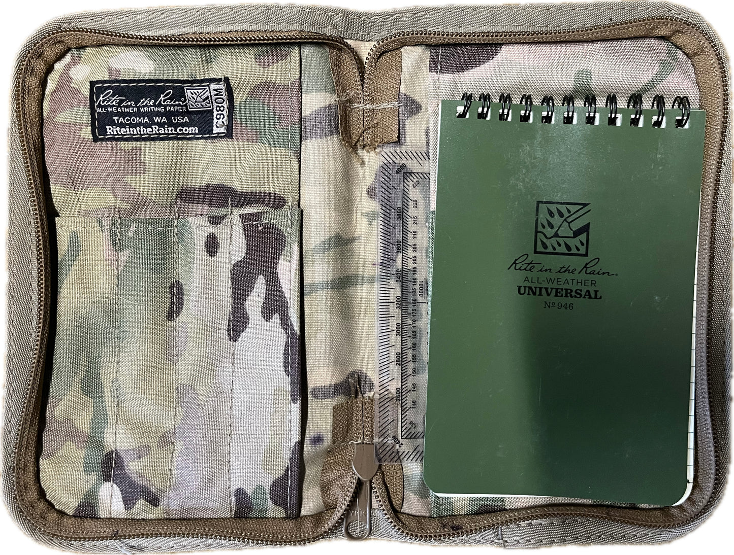 Rite in the Rain Tactical Notebook Kit - No. 946 Green Book & Multicam Cover