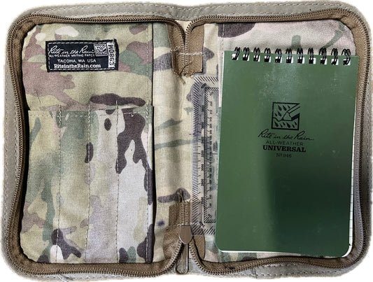 Rite in the Rain Tactical Notebook Kit - No. 946 Green Book & Multicam Cover