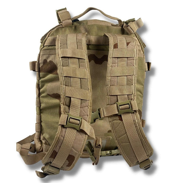 US Military USGI MOLLE 3 Day Assault Pack Desert Camo DCU 3 Color Backpack D2
