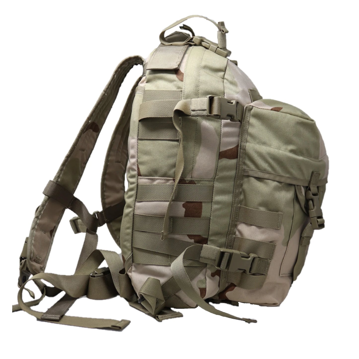 US Military USGI MOLLE 3 Day Assault Pack Desert Camo DCU 3 Color Backpack D2