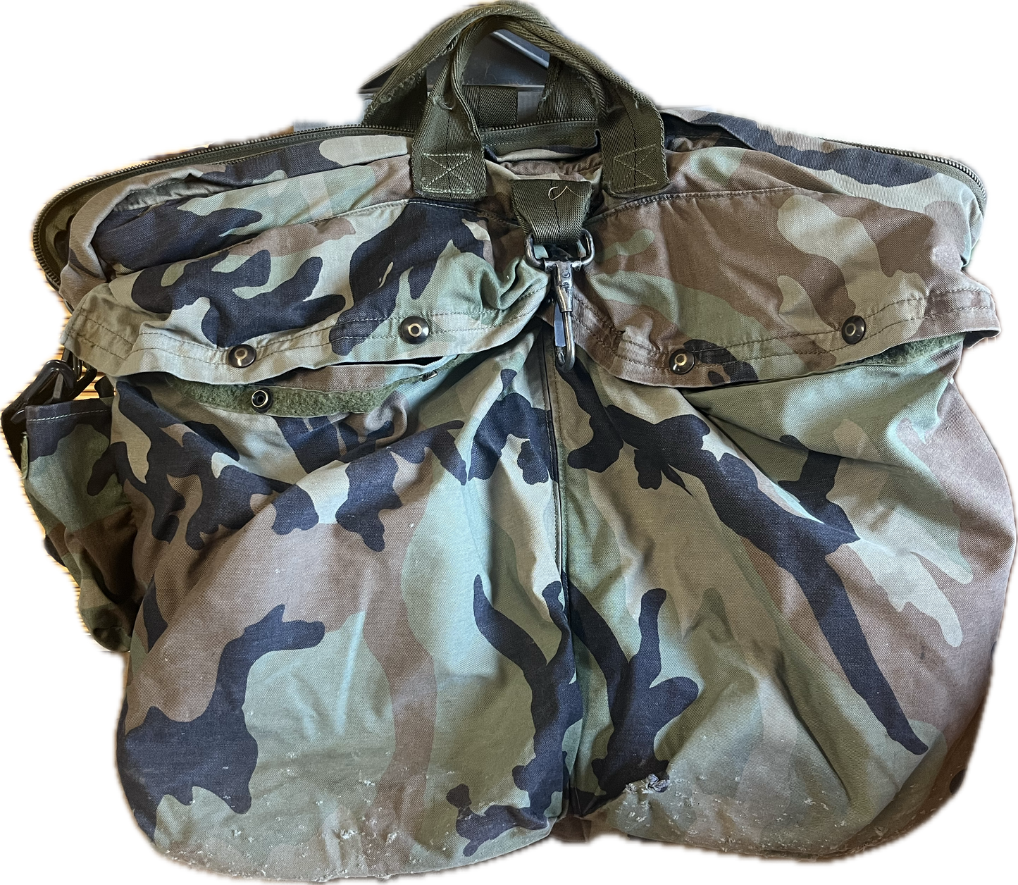 US Military HGU-56/P Flyers Helmet Bag Woodland M81 BDU Camo Sack Army USAF