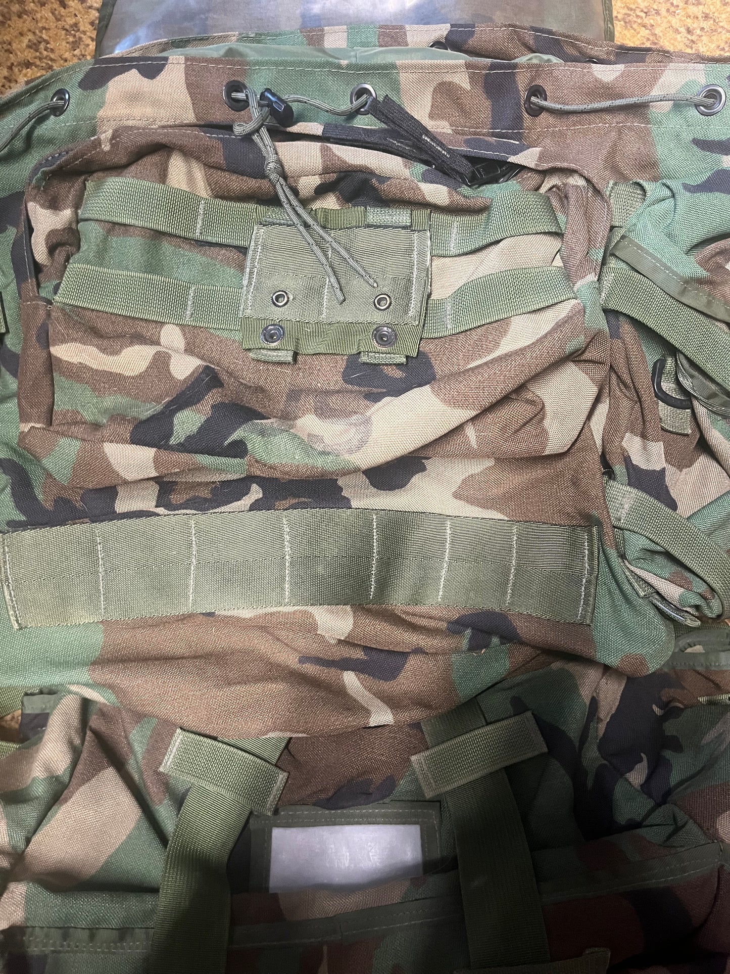 USGI MOLLE II Rucksack Large Main Pack Set M81 Woodland AMALGAMATION See Desc.