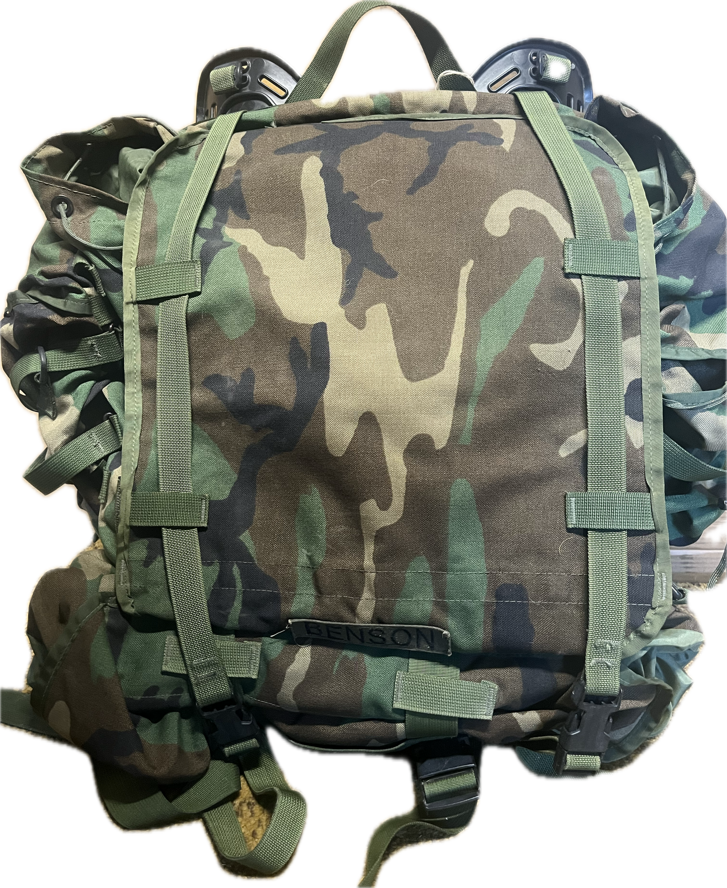 USGI MOLLE II Rucksack Large Main Pack Set M81 Woodland AMALGAMATION See Desc.