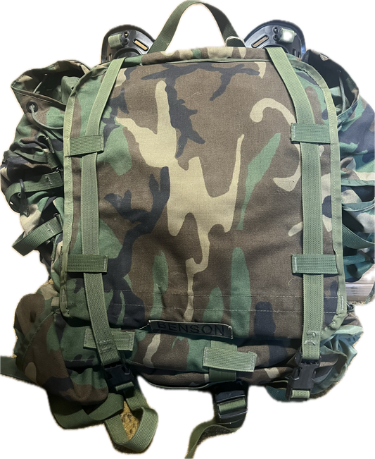 USGI MOLLE II Rucksack Large Main Pack Set M81 Woodland AMALGAMATION See Desc.