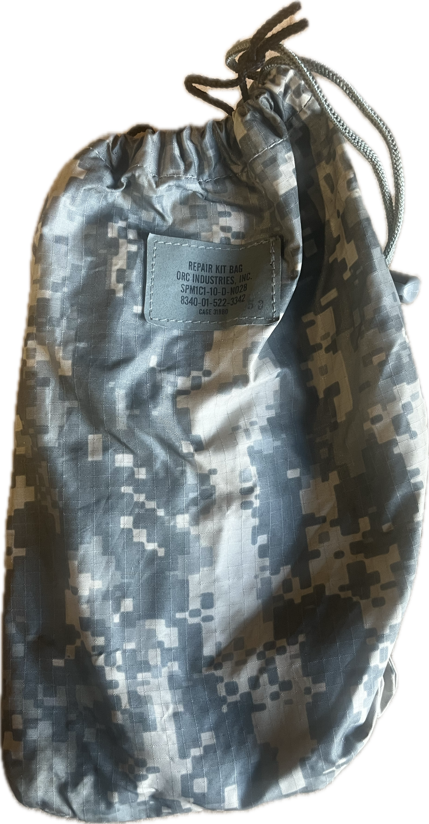 USGI ICS 1 MAN TENT Replacement Spikes ACU Orc with Carry Bag