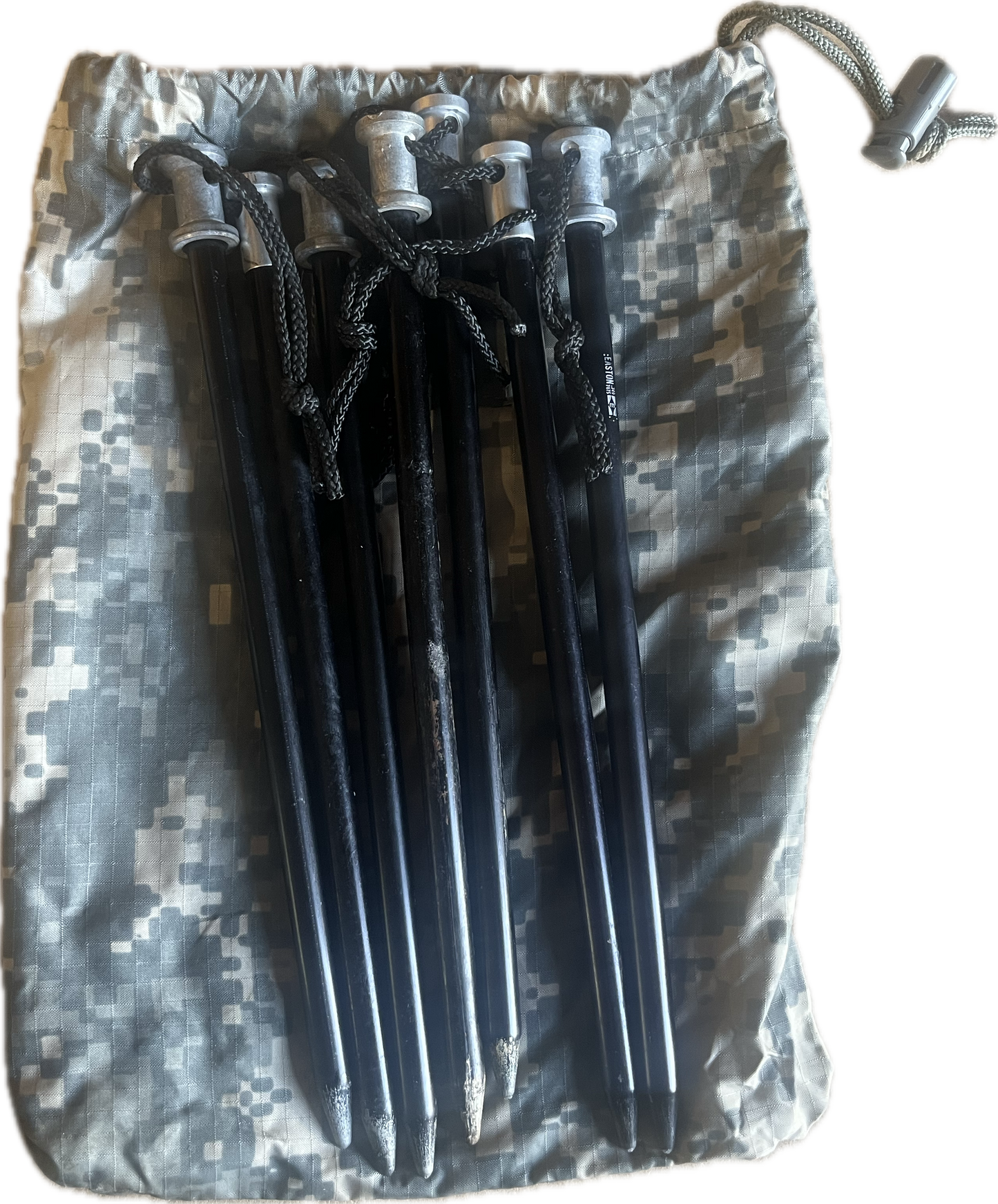 USGI ICS 1 MAN TENT Replacement Spikes ACU Orc with Carry Bag