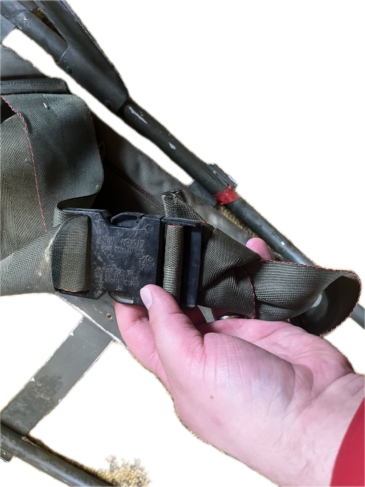 DAMAGED USGI ALICE Pack Frame with Waistbelt Only