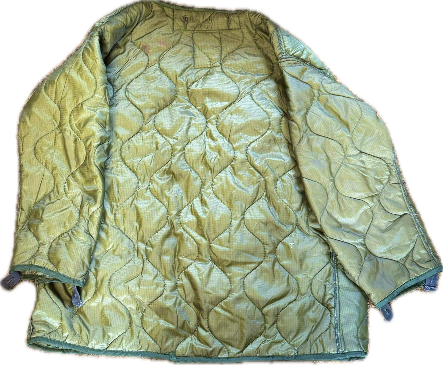 USGI Army Military COLD WEATHER Aircrew Coat / Jacket Liner OD Green SMALL
