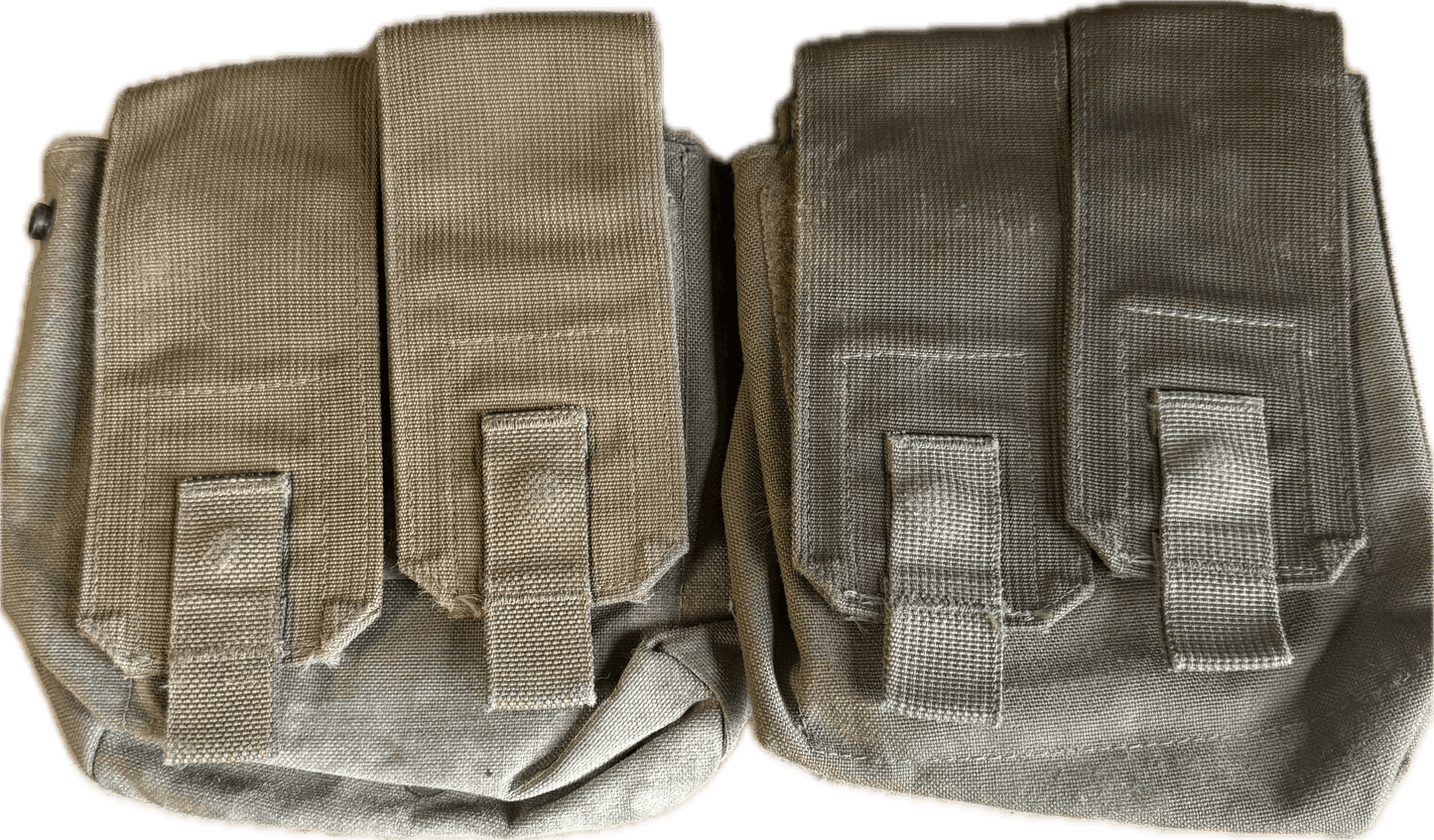 2 Pack Eagle Industries Khaki 200RD SAW Pouch SFLCS Special Forces Load Carriage