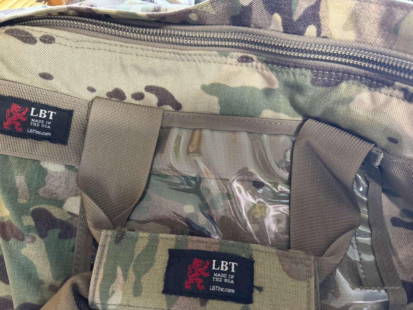 USGI LBT Large Wheeled Load-Out Bag w/ Padding Multicam