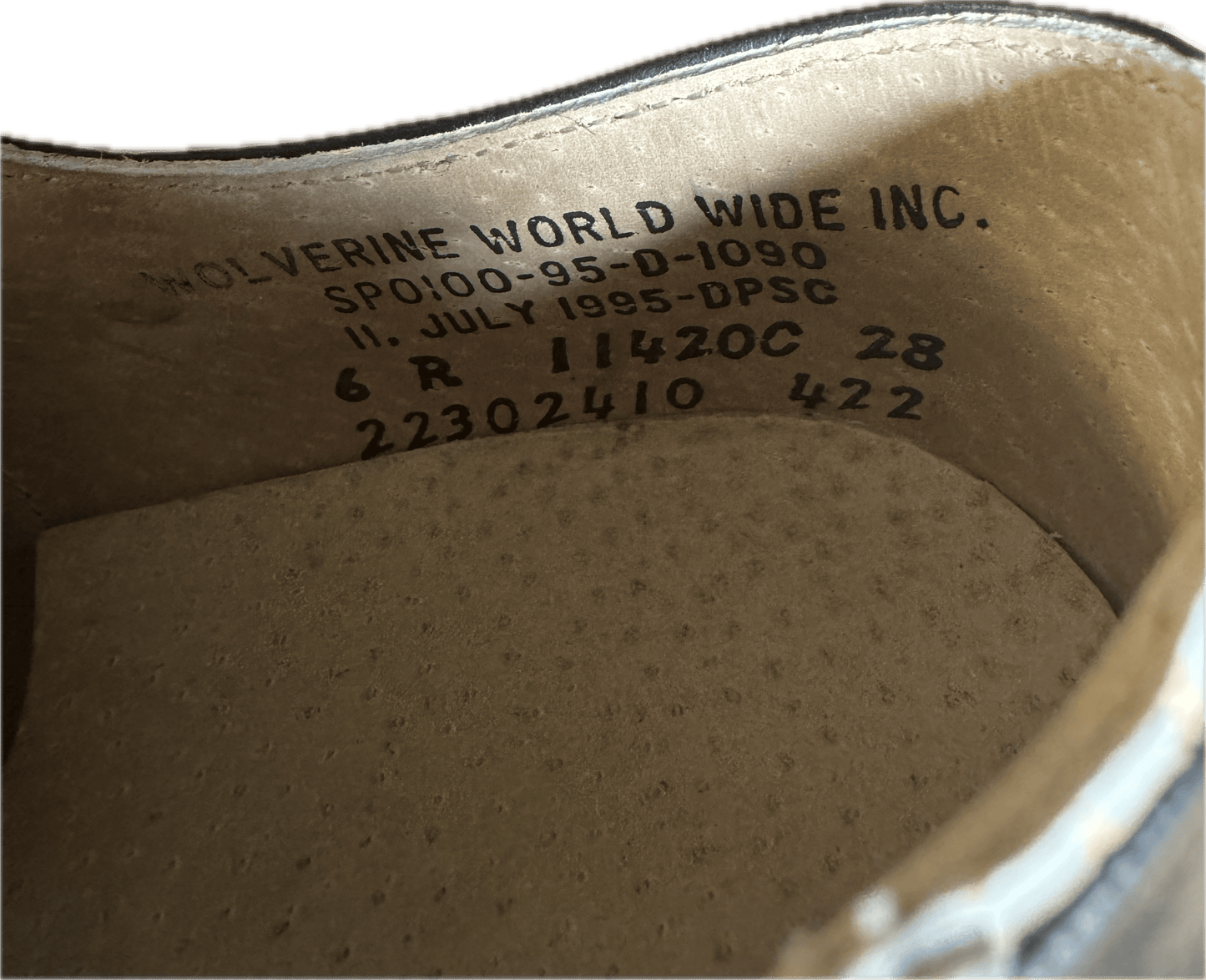 Wolverine World Wide New Men’s Dress Shoes Oxfords Military Size 7 R