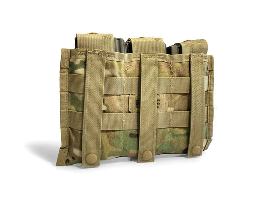 USGI Military Multicam OCP MOLLE Triple Magazine Pouch 3 Mag Tactical VGC