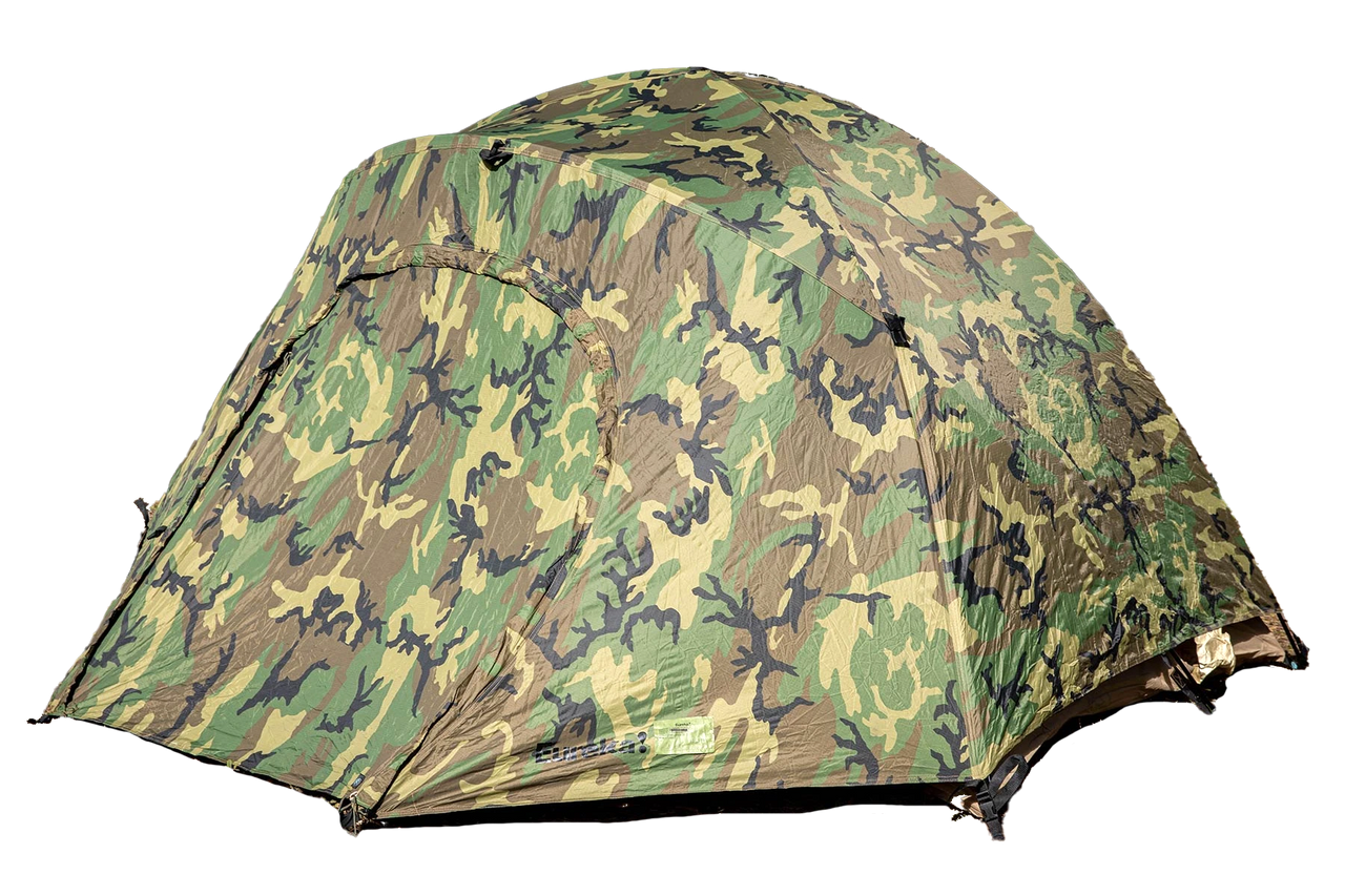 FAIR USMC 2-Man Combat Tent Woodland RAINFLY ONLY w Bag