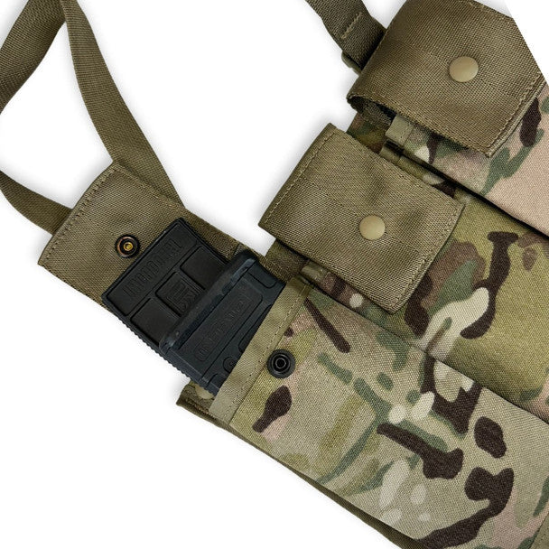 NEW USGI OCP Bandoleer Ammunition Pouch 6-Mag MOLLE II Scorpion 8465-01-641-9413