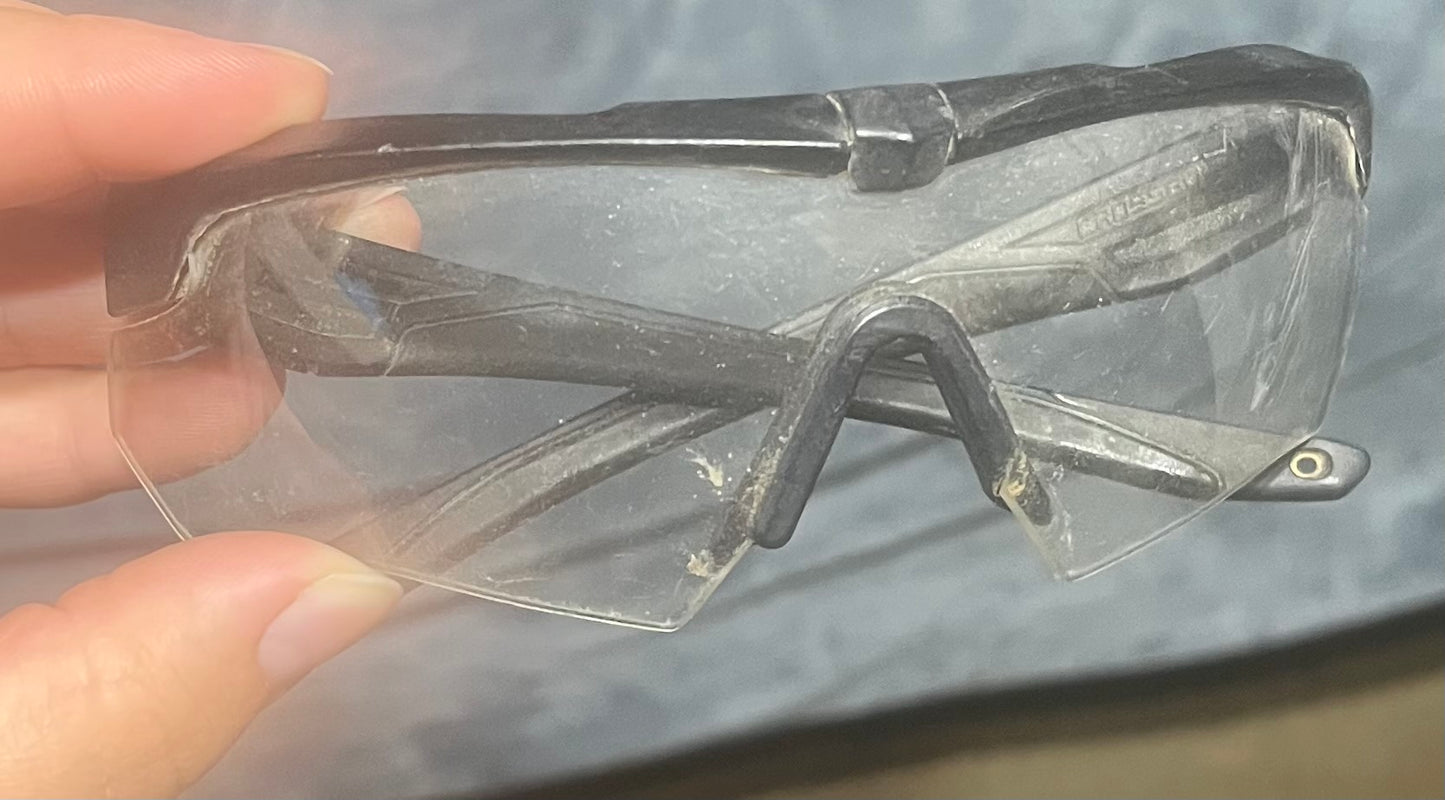 FAIR ESS US Marine Corps Eyes Glasses Crossbow Clear Lens W/ Frame ONLY