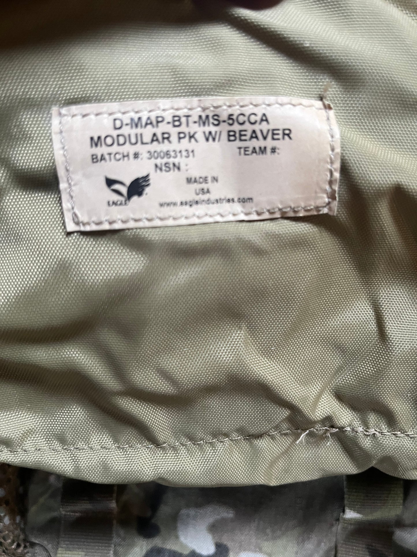 Eagle Industries YOTE Modular Assault Pack Beavertail Multicam D-MAP-BT-MS-5CCA