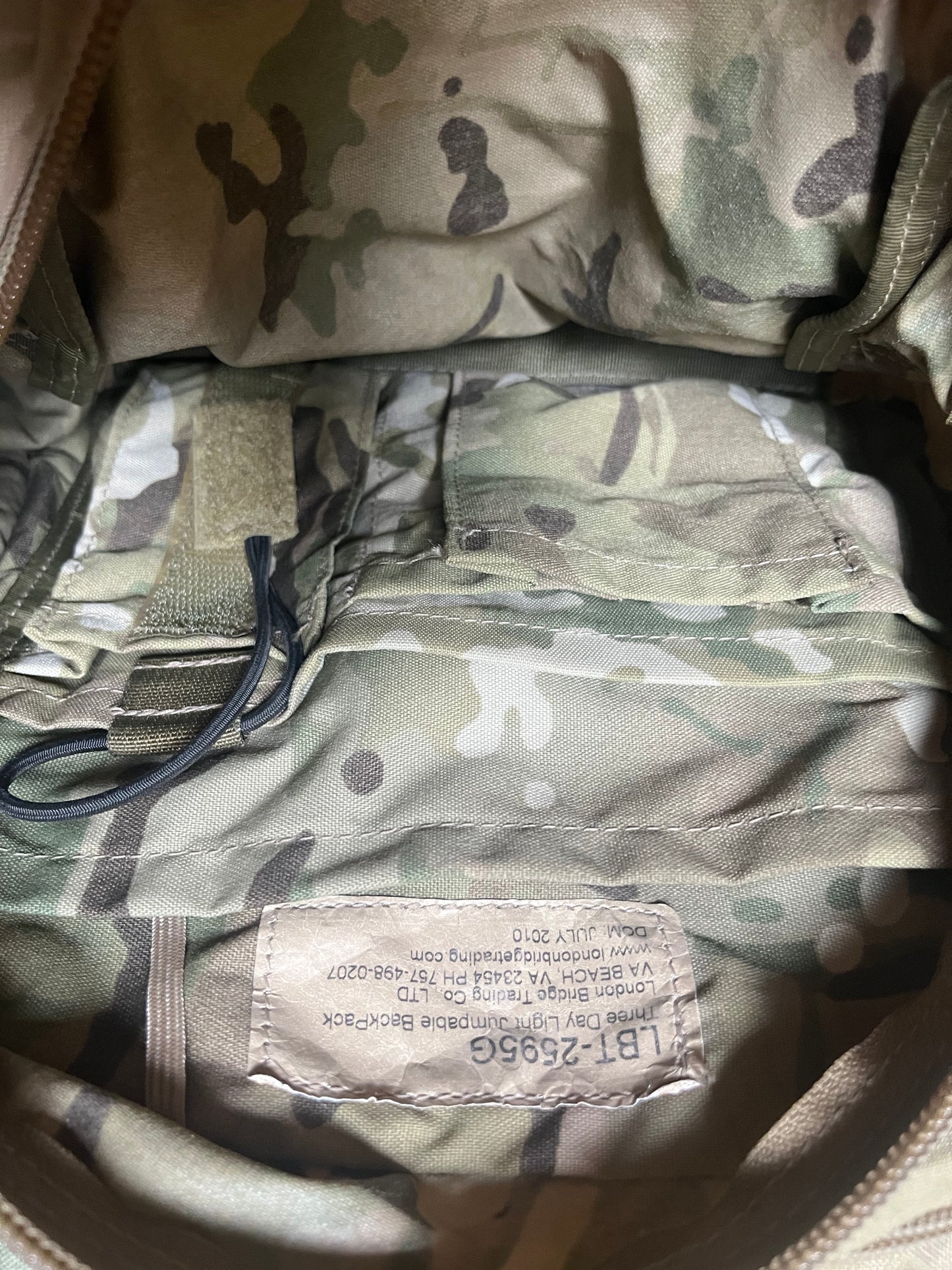 London Bridge LBT-2595G Multicam Three Day Light Jumpable Backpack