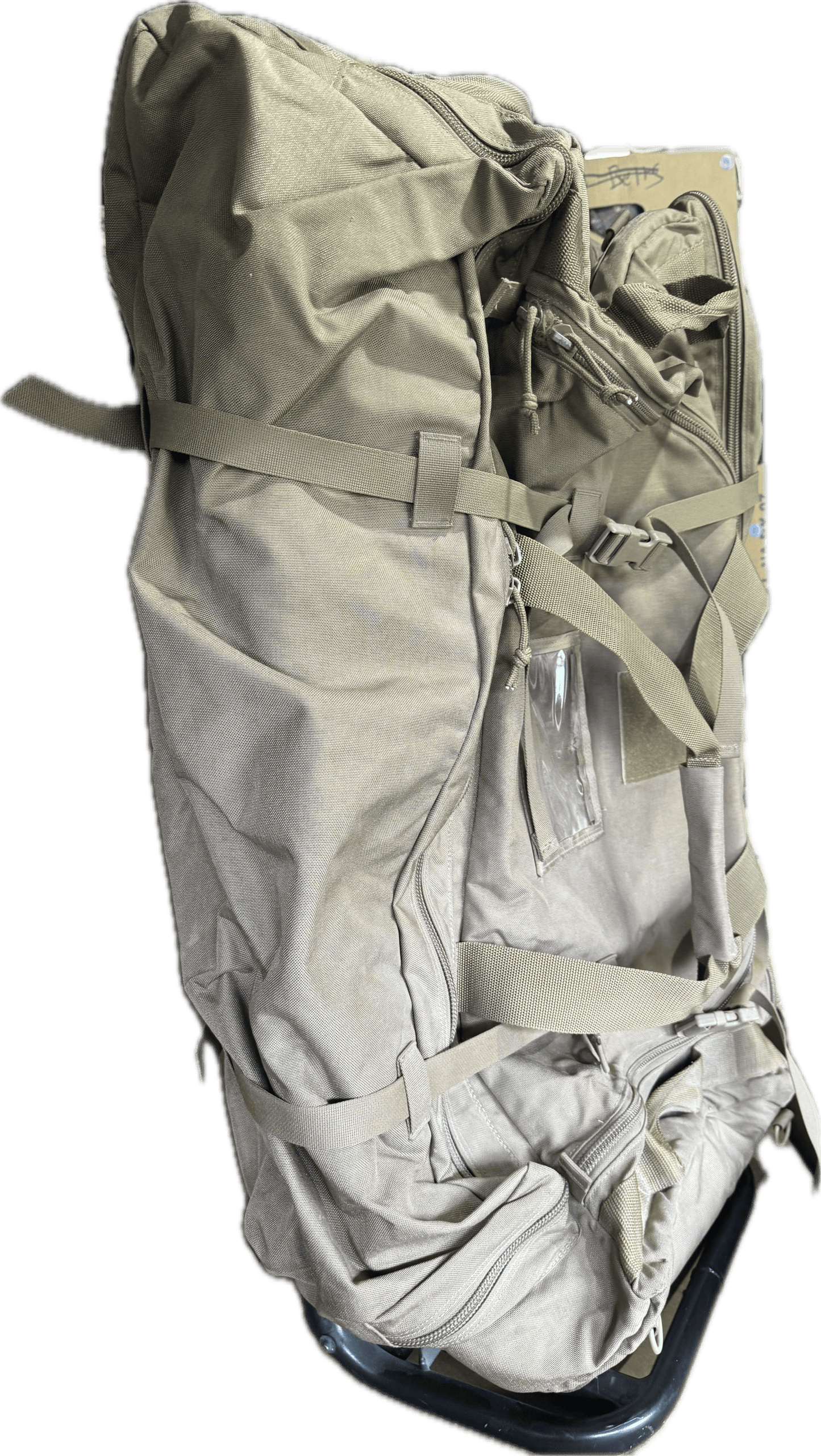 AWS Inc 50141 Rolling Deployment Bag with Frame Coyote Brown GREAT