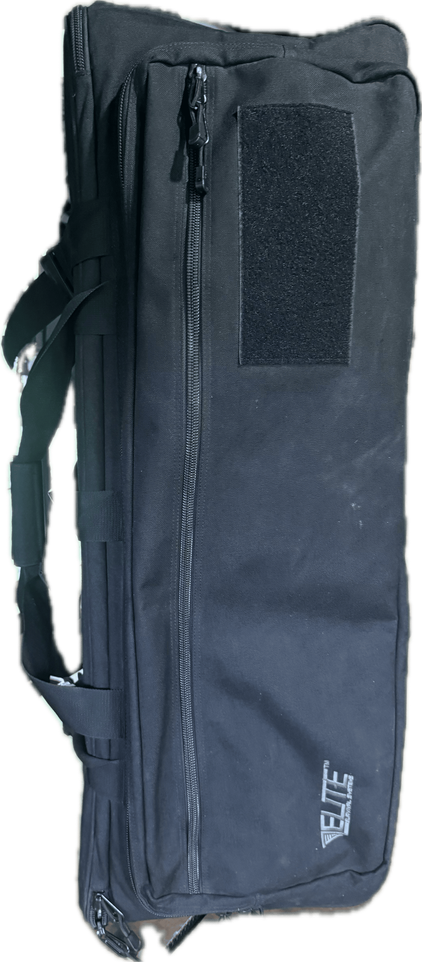 Elite Survival M4 Rolling Rifle Bag Black Tactical Rolling Duffle Deployment Bag